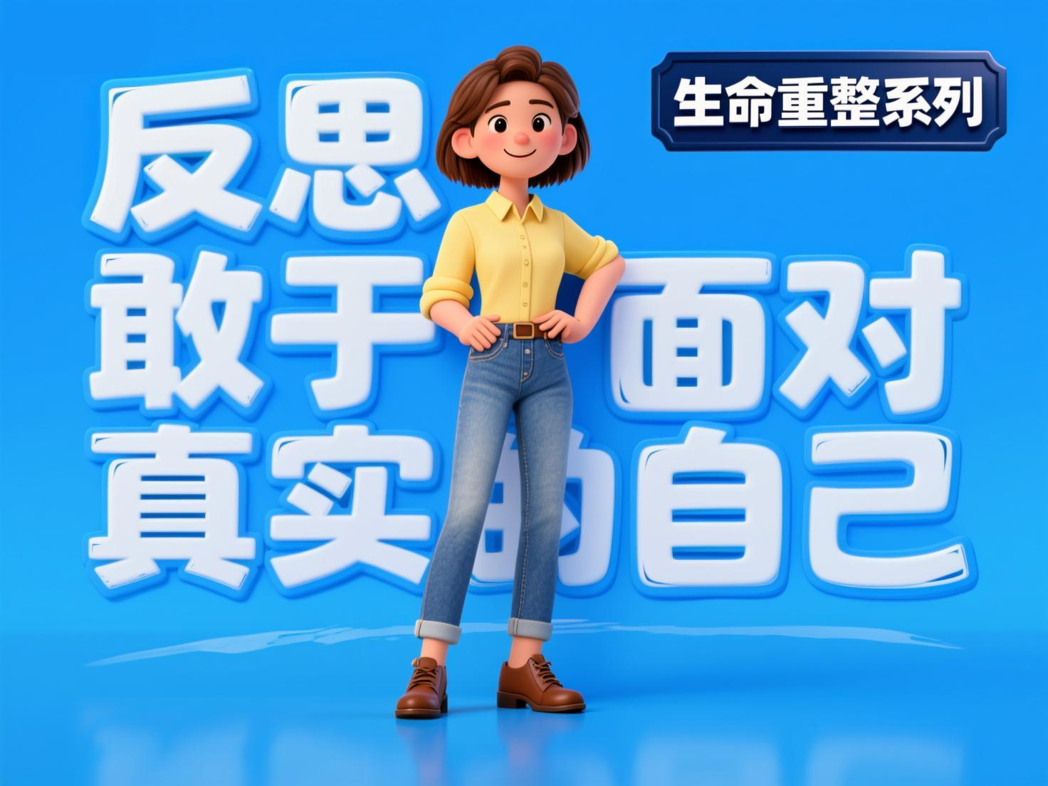 敢於面對真實的自己