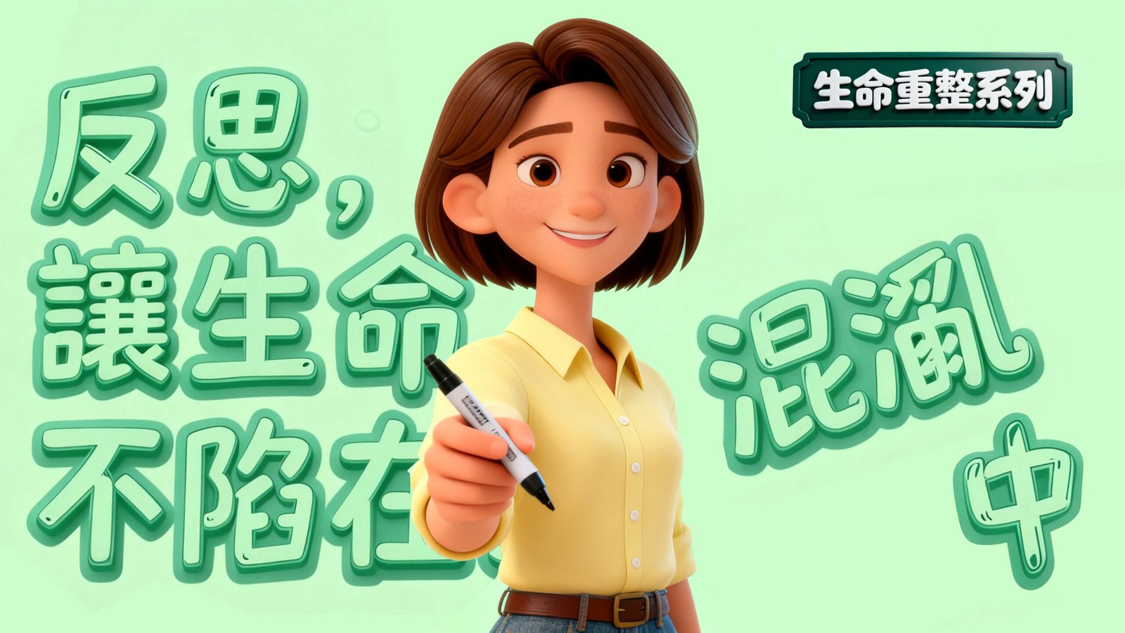 讓生命不陷在混中