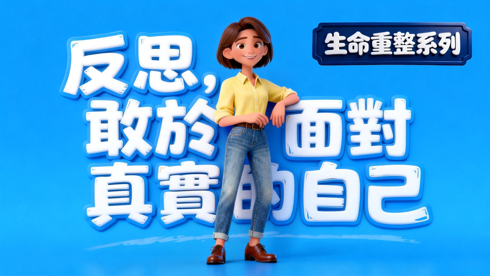 敢於面對真實的自己